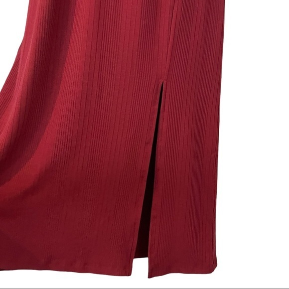 NSR Slit Front V-Neck Maxi Dress - Medium - Picture 3 of 4